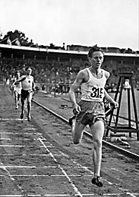 Gunder Hägg var en av Sveriges bästa friidrottare. Han blev 85 år gammal. Foto: Pressens Bild