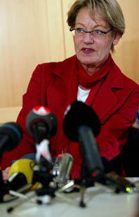 Gudrun Schyman slutar i vänsterpartiet. Foto: Pontus Lundahl/PrB
