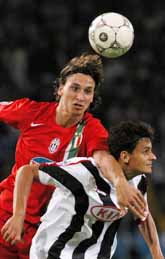 Zlatan utsågs till bäste utlänning i Italien. Foto: Corrado Pedon/PrB