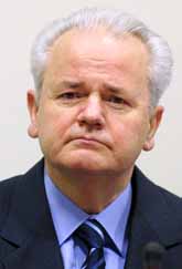 Slobodan Milosevic hade ett svagt hjärta och dog i lördags. Senare i år skulle domstolen har bestämt om han var skyldig eller inte till anklagelserna om krigsbrott. Foto: Fred Ernst/Pressens Bild