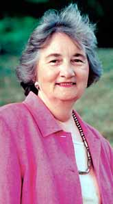 Katharine Paterson från USA får årets Astrid Lindgren-pris. Foto: Samantha Loomis Paterson/Pressens Bild