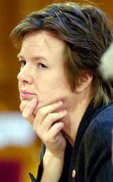 Många tror att Carin Jämtin blir ny utrikesminister. Foto: Leif R Jansson/PrB.