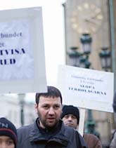 Demonstration i Göteborg till stöd för Hassan Asad. Foto: Björn Larsson Rosvall/Scanpix