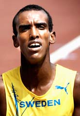 Mustaf Mohamed. Foto: Tomas Oneborg/Scanpix
