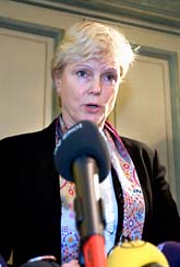 Karin Forseke slutar som rådgivare åt regeringen efter skandalen i Carnegie. Foto: Roger Vikström/Scanpix