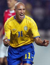 Henke Larsson är tillbaka i landslaget. Foto: Scanpix