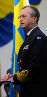 Överbefälhavare Håkan Syrén. Foto: Bertil Ericson/Scanpix