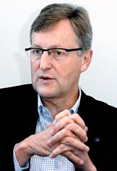 Jan-Åke Jonsson är chef för Saab. Foto: Tomas Oneborg/Scanpix