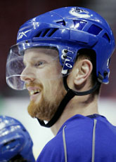 Henrik Sedin vann poängligan i NHL. Foto: Laura Leyshon/Scanpix