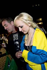 Anna Bergendahl blev utslagen. Foto: Scanpix