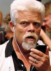 Mattias Gardell var med på båten Mavi Marmara. Foto: Scanpix