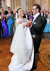 Victoria och Daniel. Foto Jonas Ekströmer/Scanpix