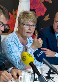 Näringsminister Maud Olofsson. Foto: Bertil Ericson/Scanpix
