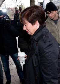 Mona Sahlin slutar. Foto: Fredrik Sandberg/Scanpix