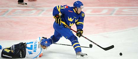 Sverige vann turneringen LG Hockey Games. Foto: Fredrik Sandberg/Scanpix