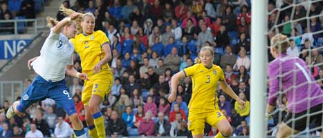 England vann tisdagens fotbollslandskamp mot Sverige. Foto: Mark Earthy/Scanpix
