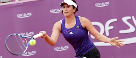 Sofia Arvidsson misslyckades i Paris. Foto: Yves Logghe/Scanpix