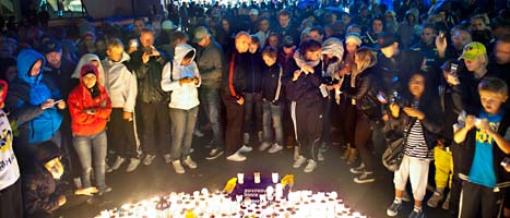 Ishockeyspelaren Stefan Liv är saknad i sin hemstad Jönköping. Foto: Anna Hållams/Scanpix