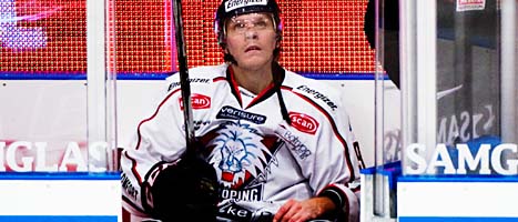 Han är Elitseriens fulaste spelare. Foto: Maja Suslin/Scanpix