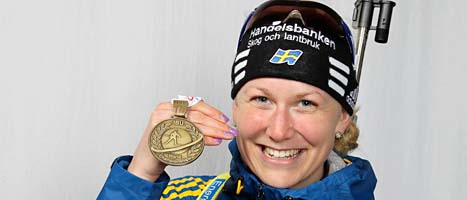 Helena Ekholm tog brons i VM. Foto: Scanpix