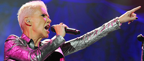 Marie Fredriksson är på turne med Roxette.
Foto:Walter Bieri/Scanpix