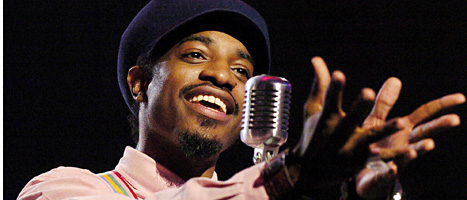 Rapparen André 3000 ska spela rollen som Jimi Hendrix. Foto: Mark J Terrill/Scanpix