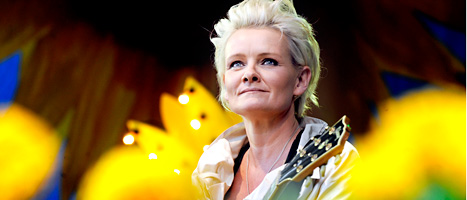 Eva Dahlgren är med i styrelsen för popmuseet. Foto: Tomas Oneborg/Scanpix.