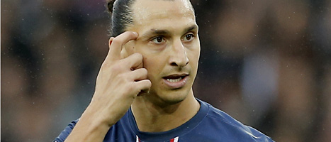 Zlatan är en av de 23 spelare som kan vinna priset som världens bästa fotbollsspelare. Foto: Francois Mori/Scanpix.