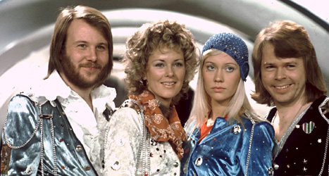 Popgruppen Abba. Foto: Olle Lindeborg/Scanpix