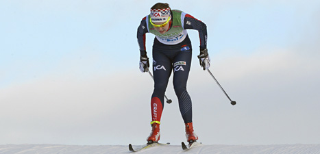 Emma Wikén åkte fantastiskt bra i tävlingarna i Bruksvallarna i helgen.. Foto: Nisse Schmidt/Scanpix.