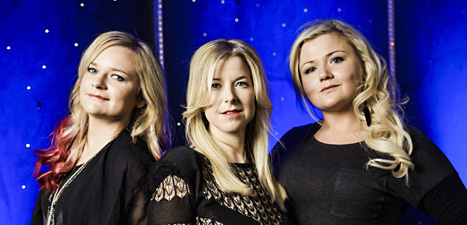Gruppen Cookies N Beans ska vara med i Melodifestivalen.
Foto: Marc Femenia/Scanpix.