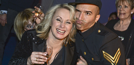 Louise Hoffsten och Sean Banan går till final.Foto:Fredrik Sandberg/Scanpix.