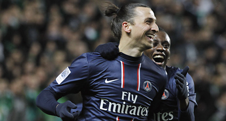 Zlatan kommer till Tele2 arena i sommar. Foto: Laurent Cipriani/Scanpix.