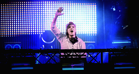 Artisten Avicii gör succé med sin nya skiva True. Foto: Erik Mårtensson/Scanpix.