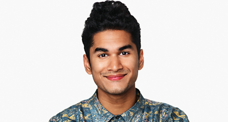 Sakib Zabbar är en av dem som tävlar i tv-programmet Idol i höst. Foto: Daniel Ohlsson/Tv4. 