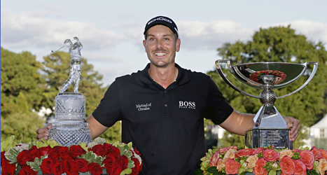 Henrik Stenson är bäst i världen just nu. Foto: John Bazemore/Scanpix.