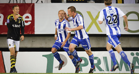 Göteborg vann med 3-1 över AIK i Allsvenskan i fotboll. Foto: Adam Ihse/Scanpix.