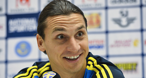 Zlatan är den idrottare som det skrivs allra mest om i svenska tidningar.
Foto: Anders Wiklund/TT.