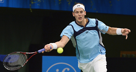 Pim-Pim förlorade i Stockholm Open. Foto: Claudio Bresciani/TT