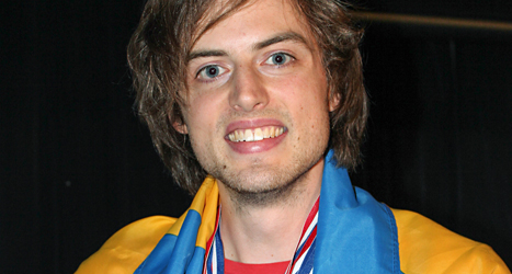 Jonas von Essen vann VM-tävlingen i minne. Foto: Idriz Zoga/TT