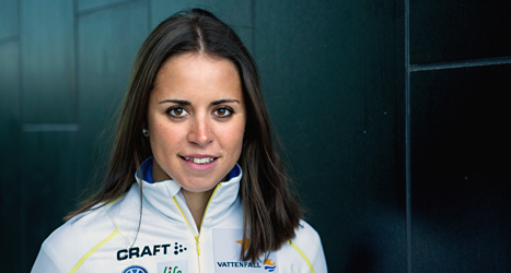 Anna Haag petades och får inte åka den första skidtävlingen i OS.
Foto: Christine Olsson/TT.