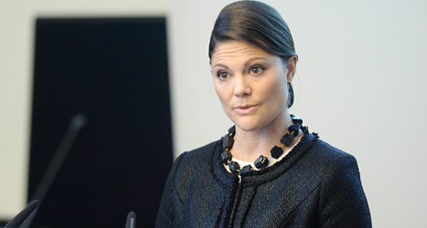 Prinsessan Victoria. Foto: Fredrik Sandberg/TT.
