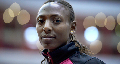 Abeba Aregawi från Sverige kan ta guld i VM på 1500 meter.
Foto:Janerik henriksson/TT.
