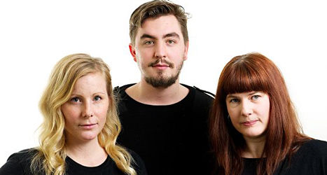 Metros reportrar undersöker nyheter som sprids på Facebook och Twitter. Foto: Urban Brådhe.