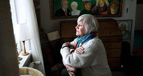 Författaren Birgitta Stenberg. Foto: Dan Hansson/TT.