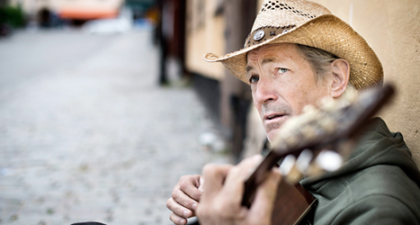 Doug Seegers kommer till Sverige nästa år. Foto: Pontus Lundahl/TT.