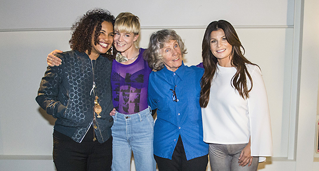Neneh Cherry, Robyn, Gullan Bornemark och Carola Häggkvist