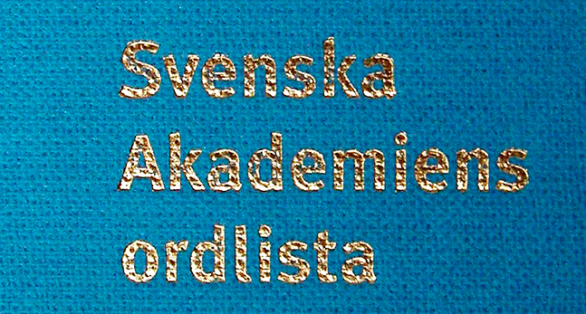 Svenska akademiens ordlista