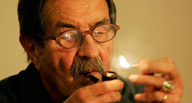 Författaren Günter Grass