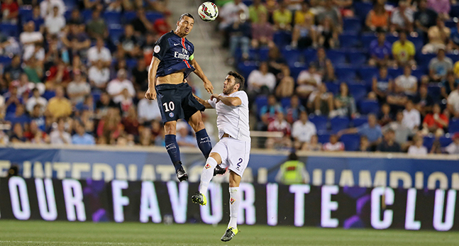 Zlatan Ibrahimovic.